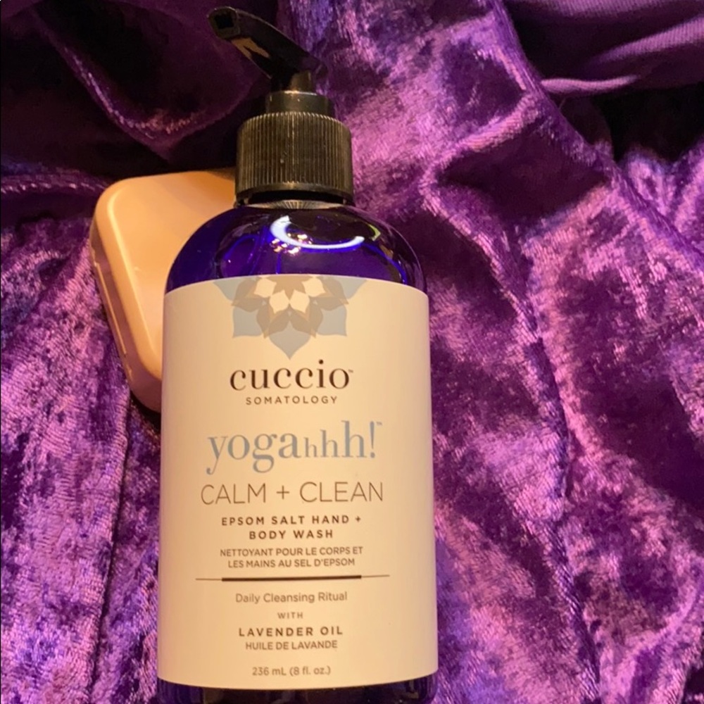 NEW Cuccio somatology yoahhh! Calm hand/body wash